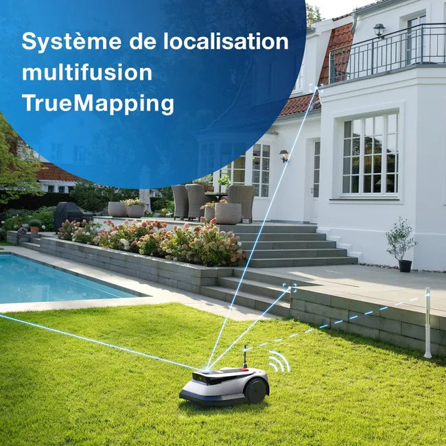 ECOVACS Goat G1-800G Tondeuse à Gazon Robotisée, Délimitation sans Fil,