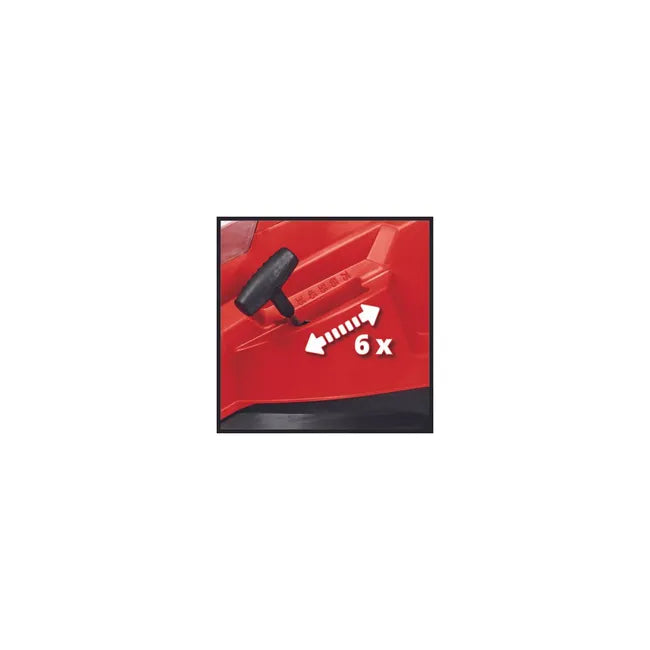 Einhell RASARRO 36/40 (2x4.0Ah) Tondeuse à gazon poussée Batterie Noir, Rouge