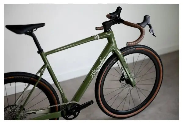 Gravel Bike Stajvélo Roca Sram Rival AXS 12V 700 mm Vert 2024 JARDINS LOISIRS