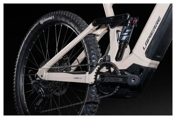 VTT Electrique Tout-Suspendu Lapierre Overvolt TR 6.8 Shimano Cues 11V 800Wh 29'' Beige 2025 JARDINS LOISIRS