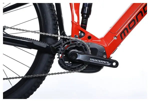 VTT Électrique Tout-Suspendu Mondraker Chaser Sram SX Eagle 12V 625 Wh 29'' Rouge Noir 2024 JARDINS LOISIRS