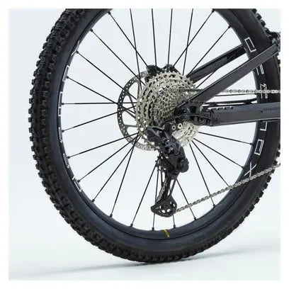 VTT Électrique Tout-Suspendu Rockrider E-Feel 900S Team Edition Shimano XT Di2 12V 630Wh 29'' Noir 2024 JARDINS LOISIRS