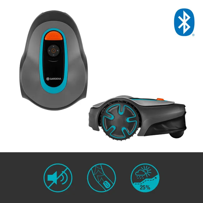Robot tondeuse connecté GARDENA Sileno minimo - 500m² - 15202-26 Bluetooth