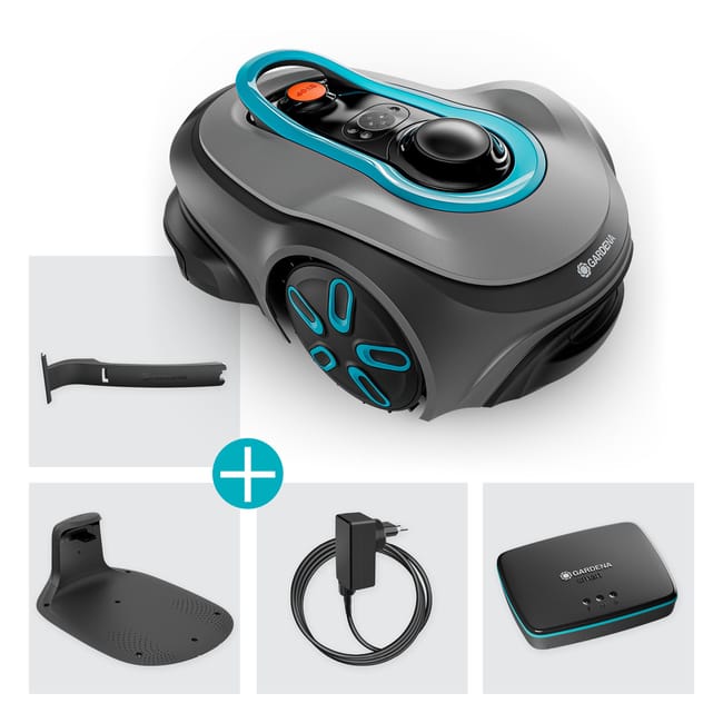 Robot tondeuse connecté GARDENA SMART SILENO FREE 1200M2
