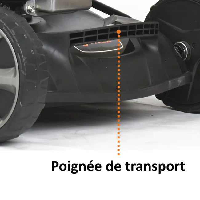 Tondeuse thermique tractée, 170 cm3, moteur HONDA