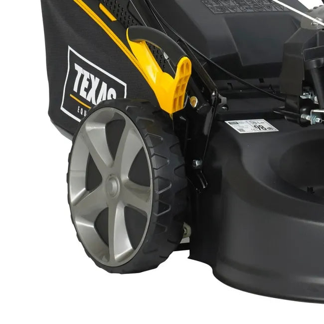 Tondeuse thermique mulching 51 cm 5cv 4 en 1 roues Avant directionnelles TEXAS ZT5110TR-W