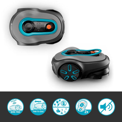 Robot tondeuse connecté GARDENA SMART SILENO FREE 1200M2